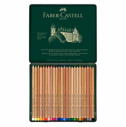 Pastellpenna Faber-Castell PITT set 24 pennor