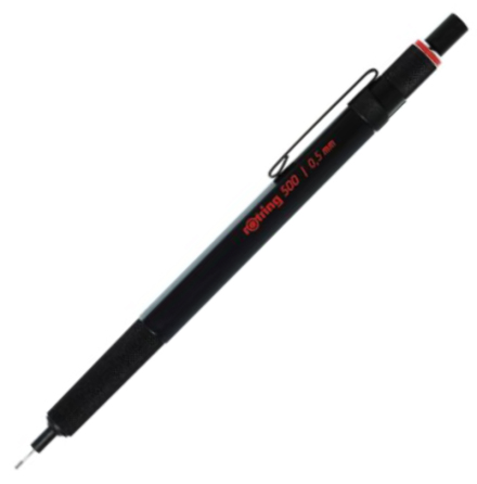 Stiftpenna Rotring 500 Svart 0,5mm