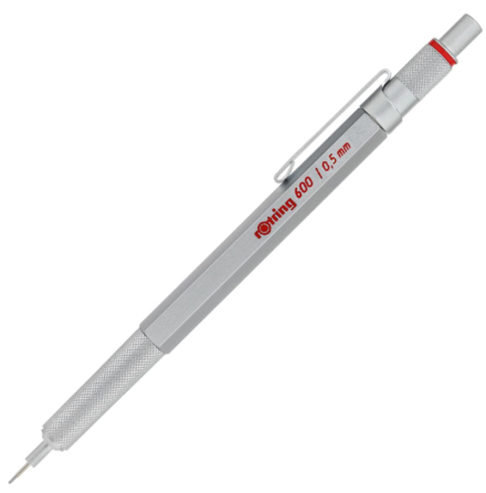 Stiftpenna Rotring 600 Silver 0,5mm