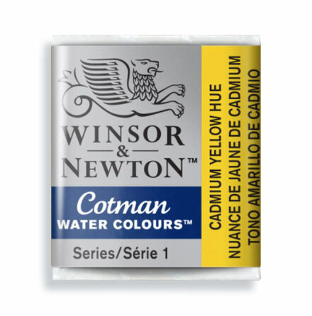 Winsor &amp; Newton Cotman akvarell halvkopp 