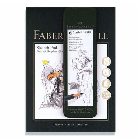 Pennset Faber 9000 + Sketch Pad A5
