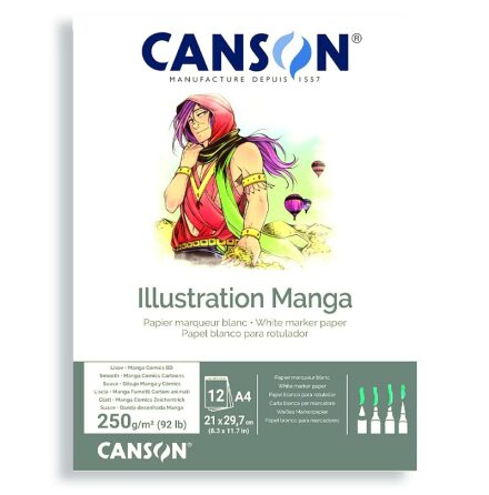 Canson Illustration Manga 250g A4