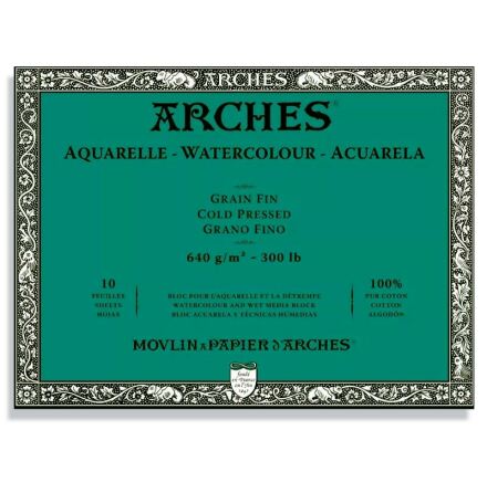 Akvarellblock Arches 640g