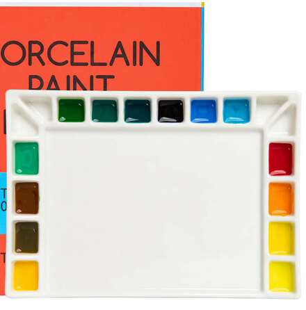 Porslinspalett Medeen Rektangul�r