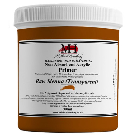 Michael Harding NAA Primer Raw Sienna Transparent