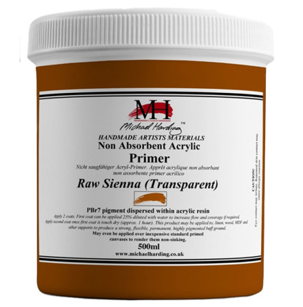 Michael Harding NAA Primer Raw Sienna Transparent