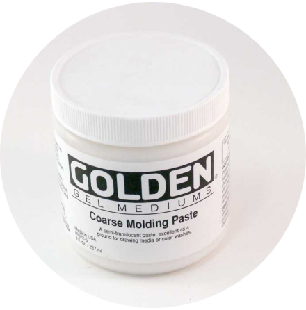 Golden 237ml Coarse Molding Paste