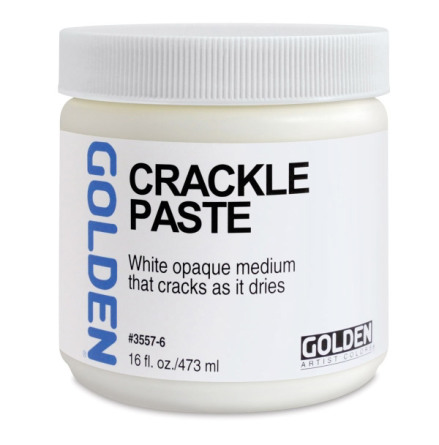 Golden 237ml Crackle Paste