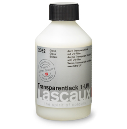 Lascaux Transparent Varnish 1 UV gloss 250ml